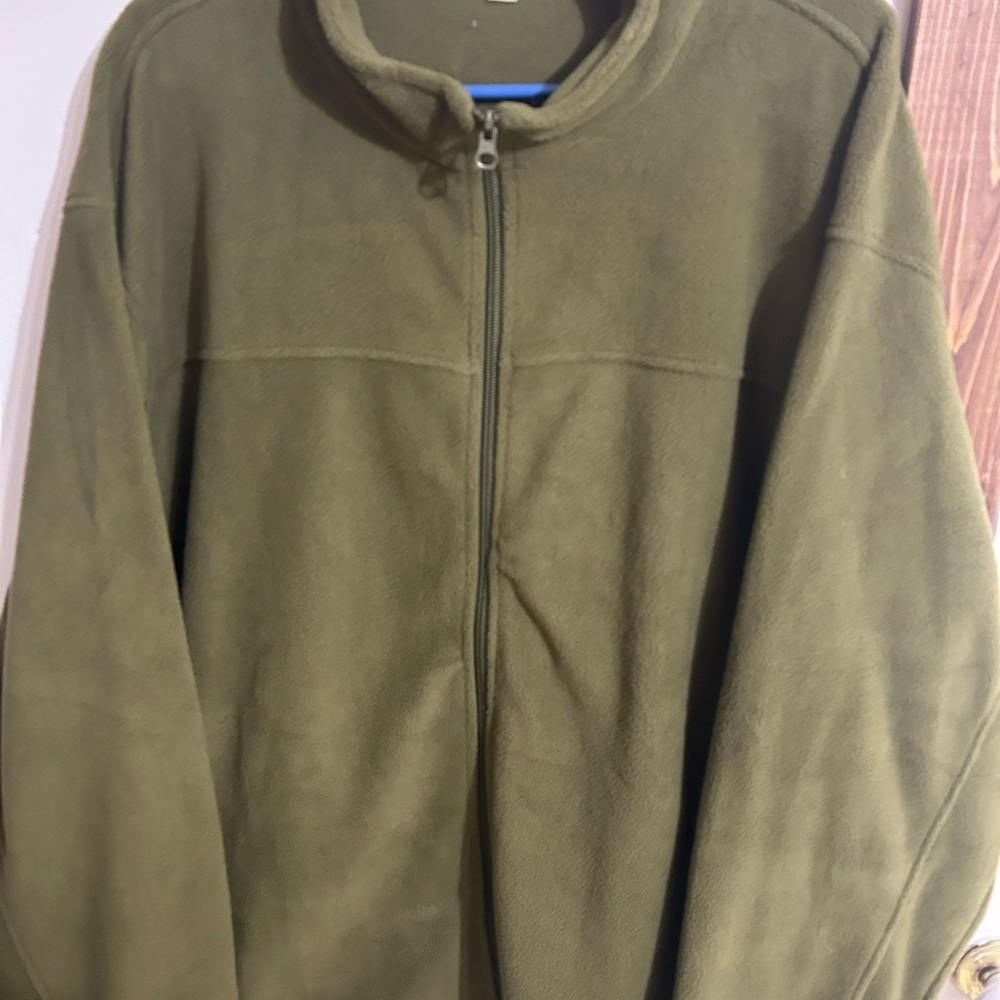 Bass Pro Shops Men's Forest Green Fleece Jacket